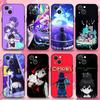 O-Omori Game Phone Case For iPhone 16,15,14,13,12,11 Plus,Pro Max,XS,X,XR,SE,Mini,8,7,Soft Silicone Black Cover