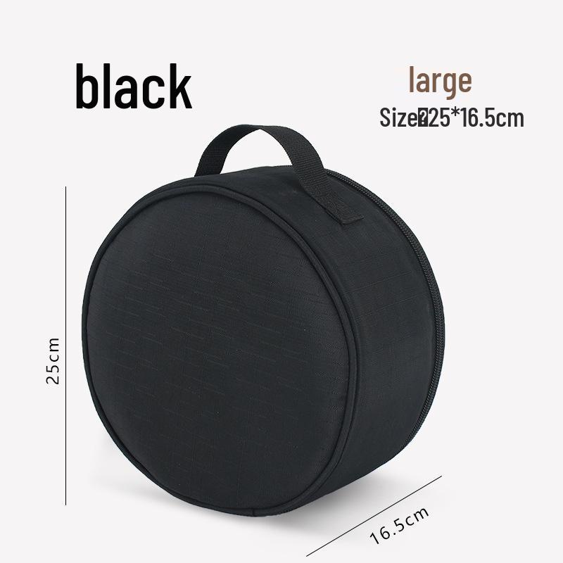 Portable Camping Cookware Set with Tableware Storage Bag