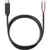 USB Type-c Cable - Sp Connect - Spc+ - 12v - Weather Resistant - Black
