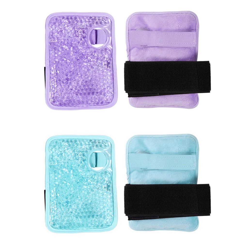 Ice Bag Gel Beads Hot & Cold Ice Pack Reusable Wrist Ice Packs for Injuries Pain Swelling Injuries of Knee Shoulder Back