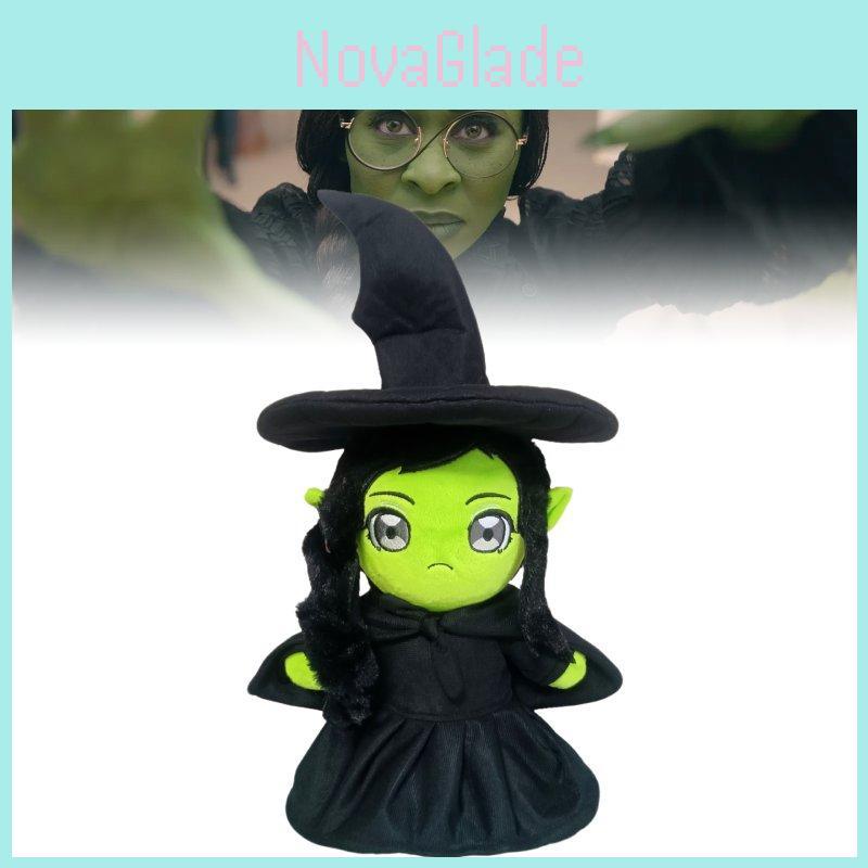 Enchanting Movie Wicked Plush Doll Magical Wicked Witch Cute Stuffed Toy 25cm Height