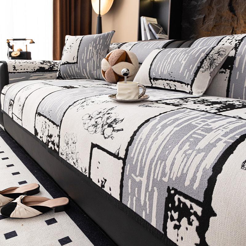 Sofa Cushion Universal In All Seasons 2025 New Light Luxury High-end Sofa Cushion Retro Non-slip Sofa Seat Cushion Cover Towel