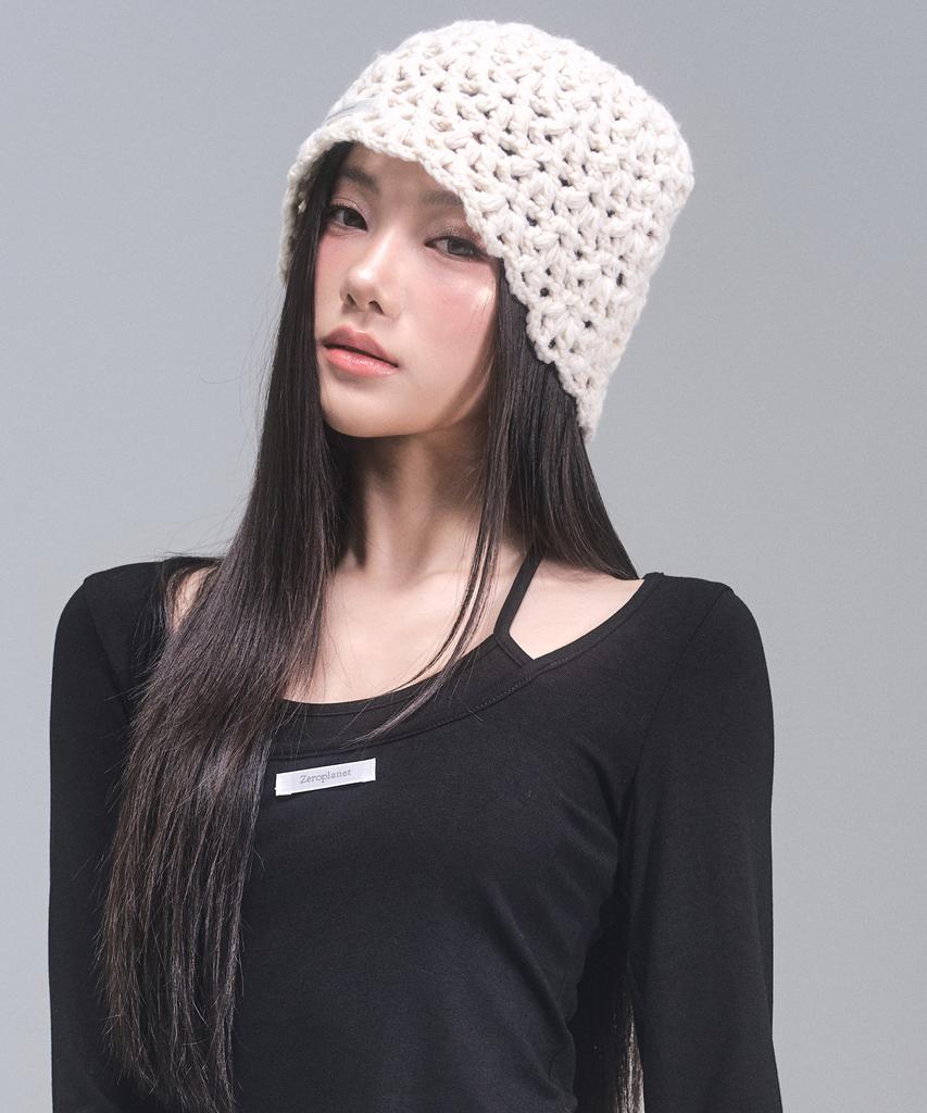 ZEROPLANET Lindsey Knit Beanie [Ivory]