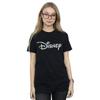 Disney Womens/Ladies Glacial Logo Cotton Boyfriend T-Shirt
