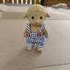 Non-Toxic 1Pcs Forest Animal Family 1:12 Dollhouse Furniture Mini Rabbit Bear Dog Cat Pets Dolls Figure Toy Dolls Kids Gifts