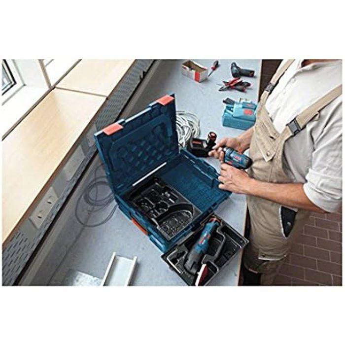 Jeu de rangement professionnel pour outils - bosch - l-boxx gbm 13-2 re - noir - plastique - adulte