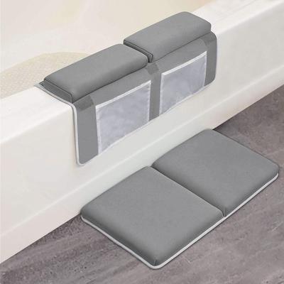 Set di cuscinetti per il riposo inginocchiatoio da bagno, supporto per il gomito, supporto per il braccio del ginocchio, tappetino in ginocchio