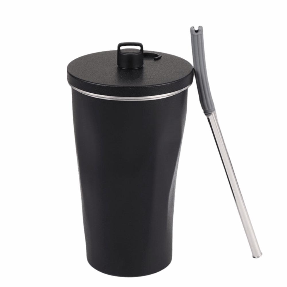 Creative Stainless Steel Thermal Mug 600ML Fashion Thermos Cup Outdoor Travel