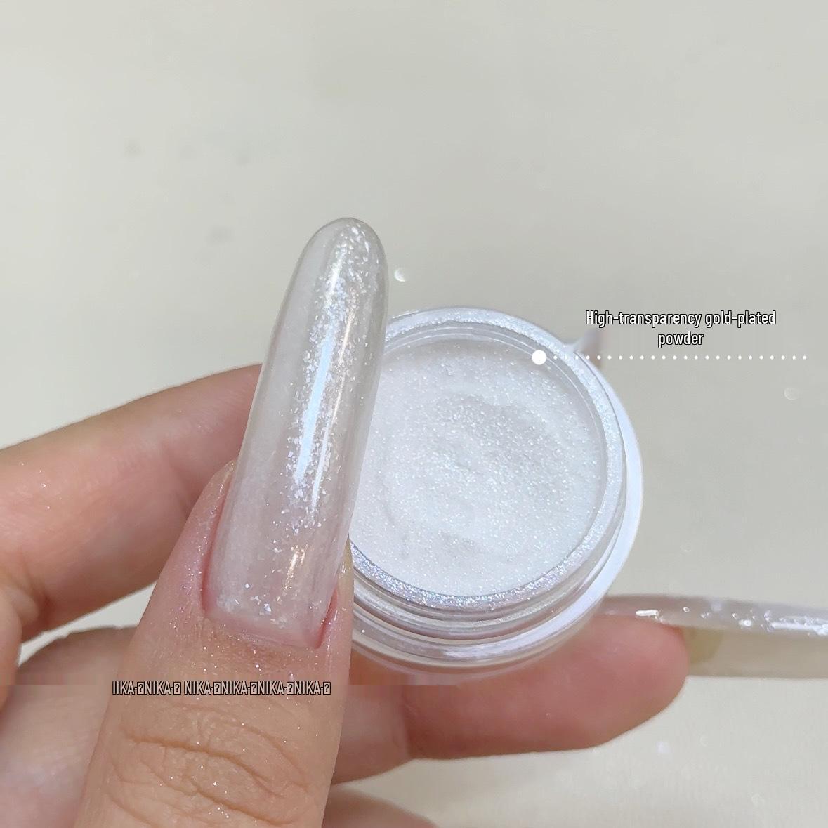 

Cross-Border Snow Fluff Fine Glitter Gel: Versatile Autumn/Winter Nail Art for Salons