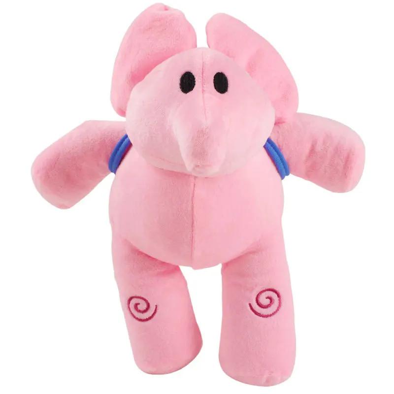 Joli jouet en peluche petit P Youyou Pocoyo peluche canard barto chiot Lula Aili éléphant poupée cadeau d'anniversaire cadeau de vacances