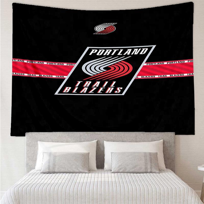 Portland Blazers Artwork Quick-Dry Tapestry Hanging for Bedroom,Livingroom, Playroom,Decor Art Room Wall Tapestry Holiday and Birthday Gifts
