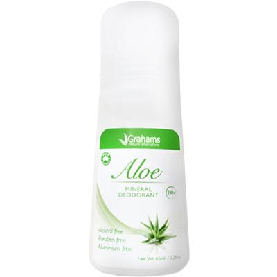Graham's Natural Mineral Deodorant Aloe, 1 Unit, 65ml