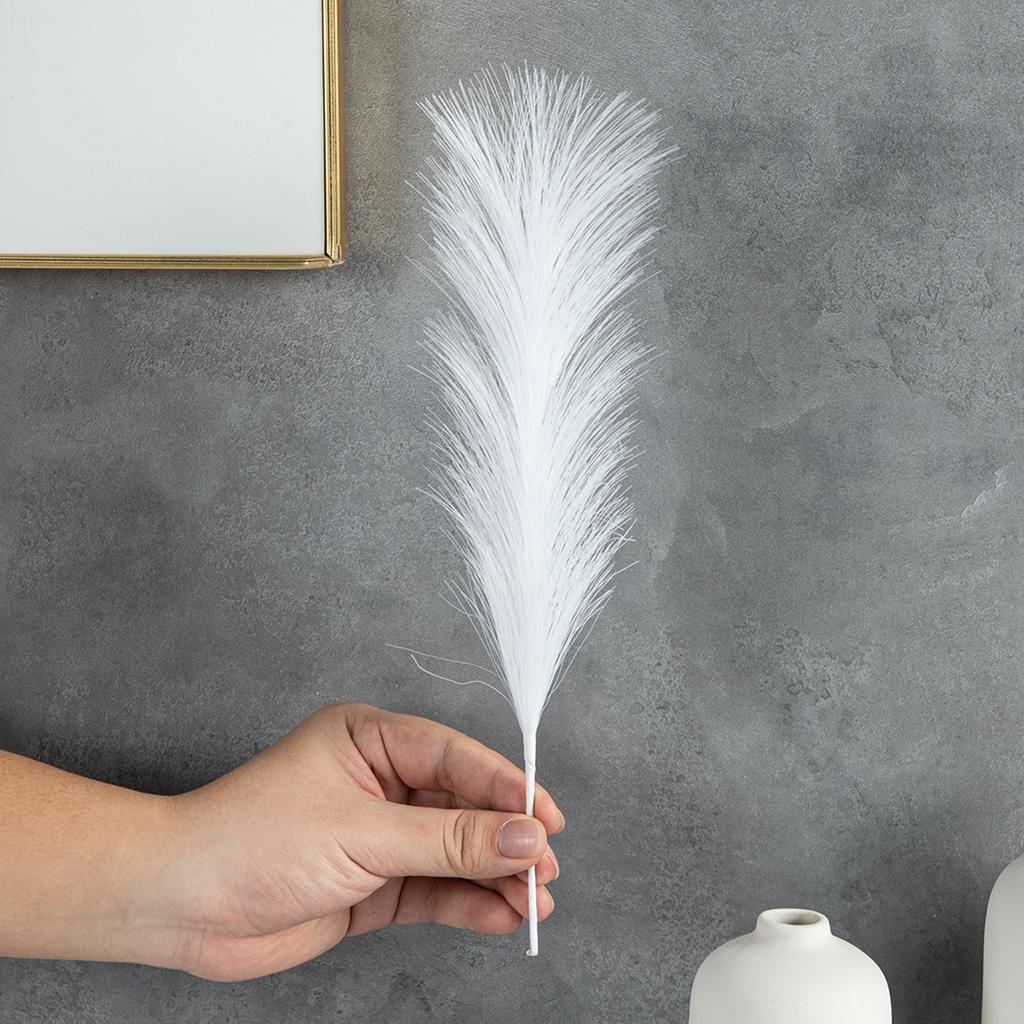 Pampas Grass Craft Bouquet Artificial Plants For Home Garden Landscape Layout Festival Wreath Accessory Wedding Daily Decor Reed