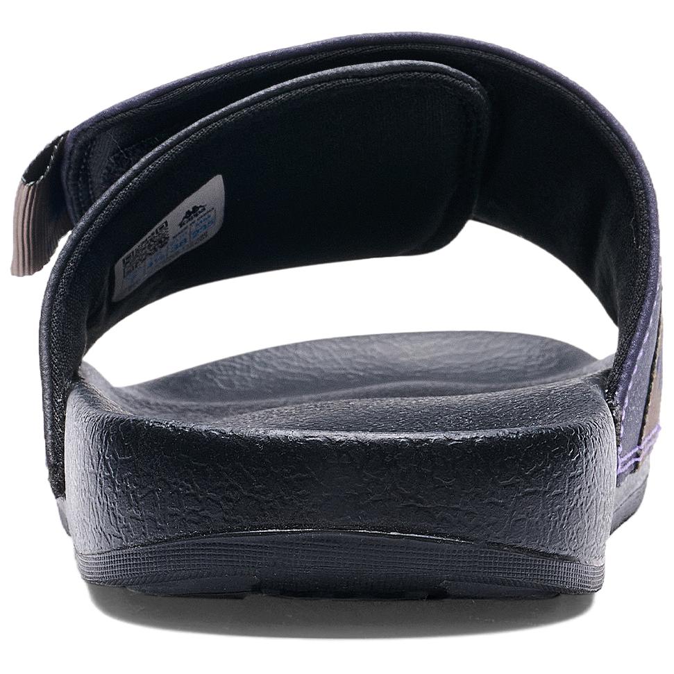 Kappa Back-To-Back Fashion Versatile Outdoor Casual Velcro Design Non-Slip Slide Sandals Unisex sandals Black K0DX5LT10-990