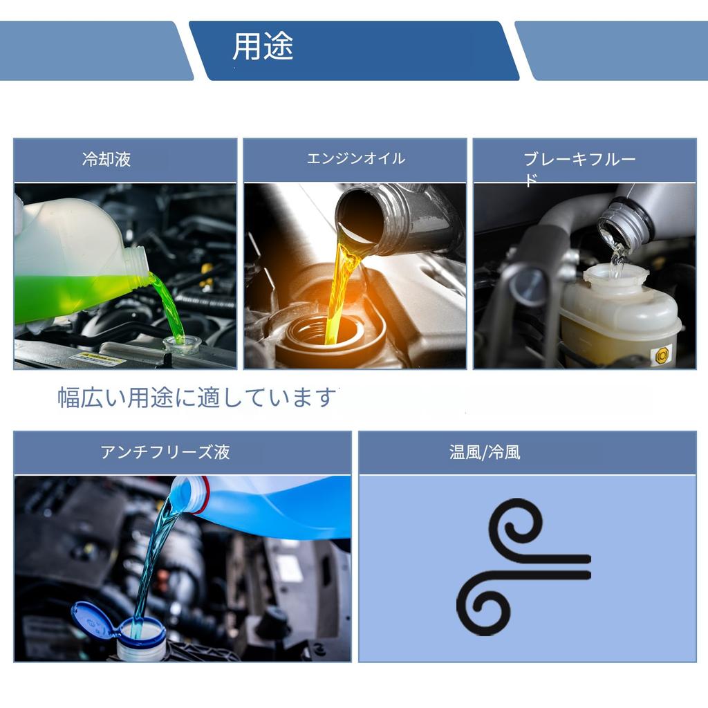 ACROPIX 2 Pcs Inner Diameter 2.4 - 2.8 inches (60 - 70 mm) Length