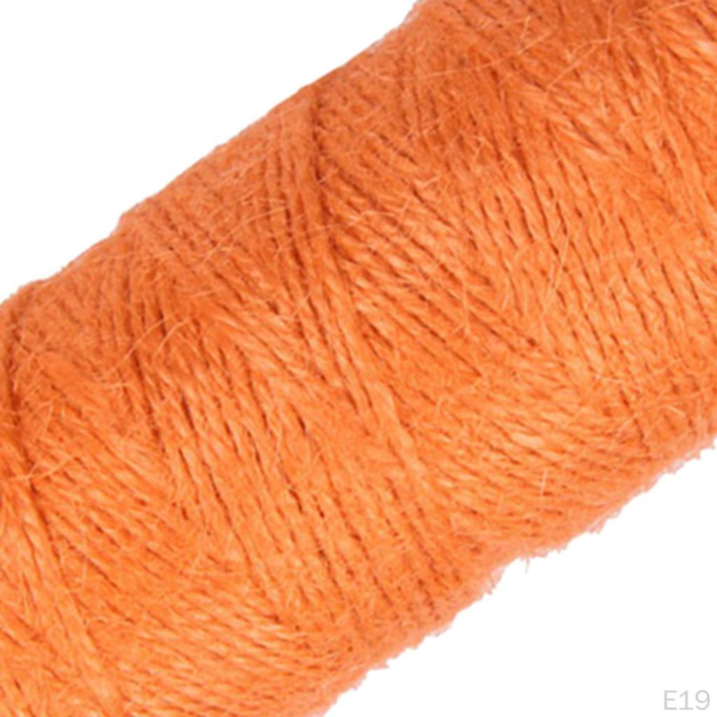 Jüt İp 2mm Halat Paketleme Malzemeleri Sarma İpi el sanatları ev ve bahçe Dekorasyonları