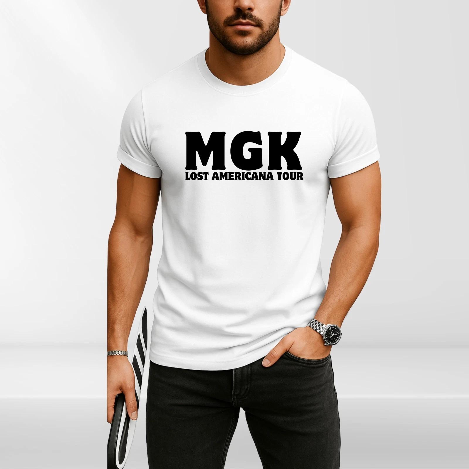 MGK Lost Americana Tour T Shirt Music Fan Graphic Tee Unisex Concert Style Top S