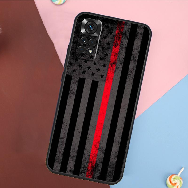 

Firefighter Fire Fireman Cover For Xiaomi Redmi Note 14 13 12 9 10 11 Pro 9S 10S 11S 12S Redmi 14C 10C 12C 13C Case Redmi 9C