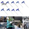 Professional Mechanical Repair T-Handle Hex Wrench, Ergonomic Grip Metric Extended Shaft Furniture Assembly Tool Wrench for Auto Bike & Mechanics