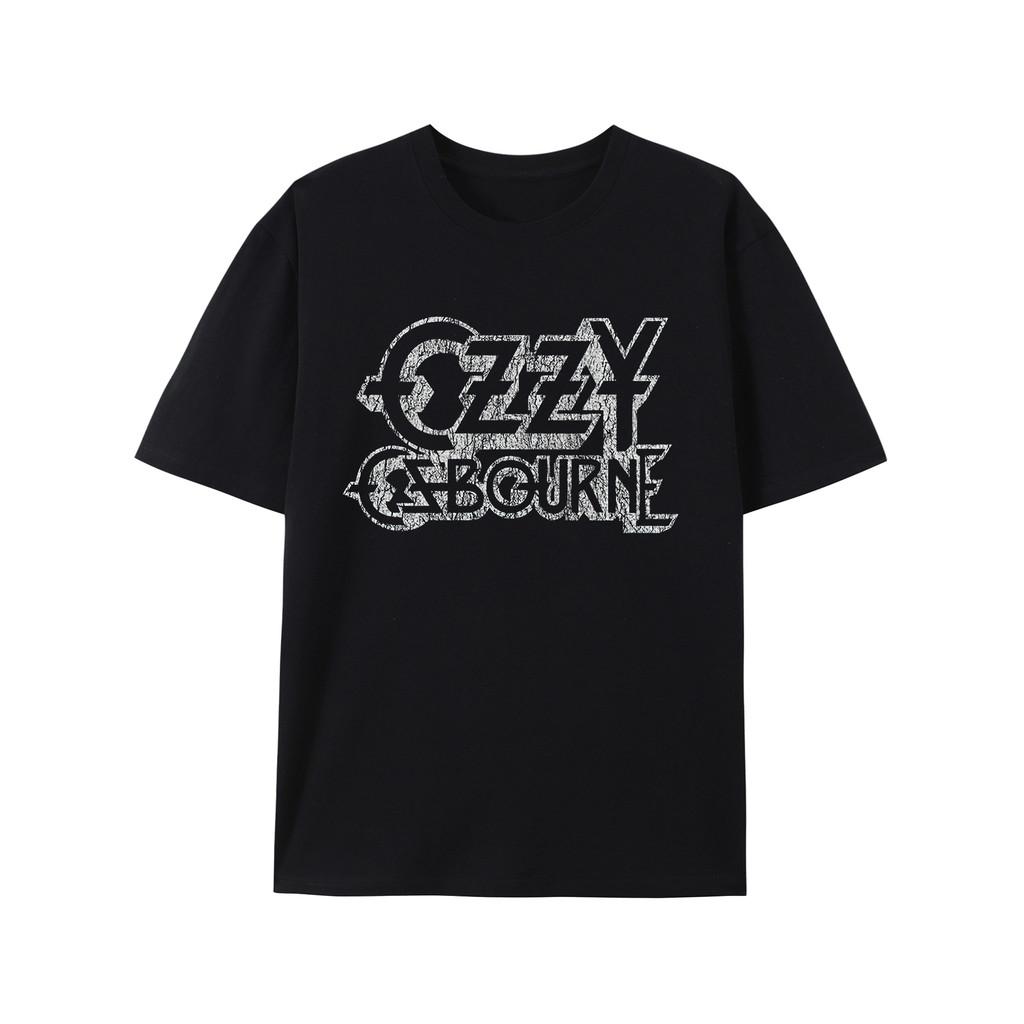 

Чорна футболка Ozzy Osbourne Vintage Logo - Новинка S чорний