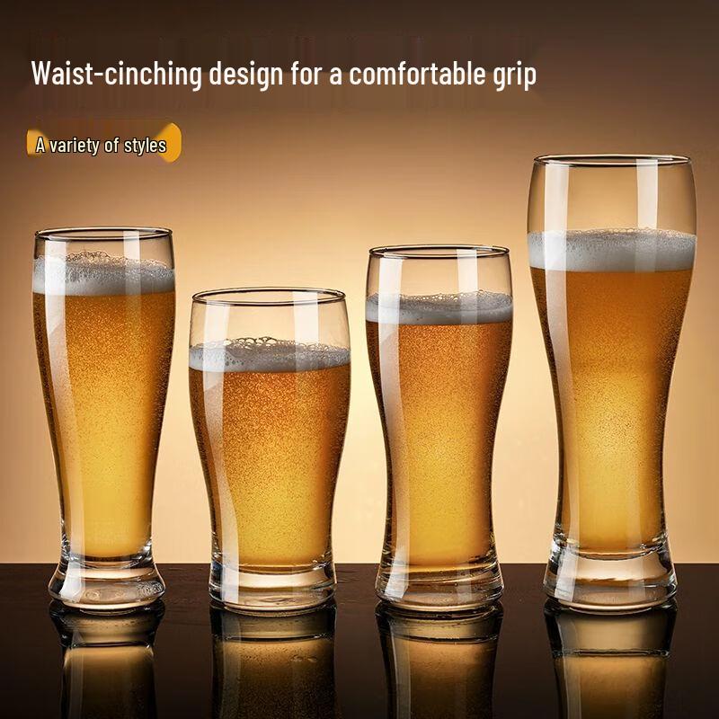 Thickened Glass Beer Mugs