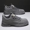 Tooling shoes autumn men's construction site work sports and leisure thick-soled wear-resistant retro low-top labor insurance tide shoes