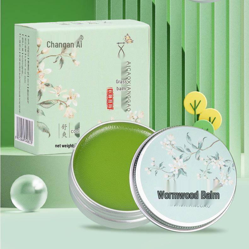 Mugwort & Purple Gromwell Cooling Balm for Kids - Anti-Bite Formula with Essential Oils