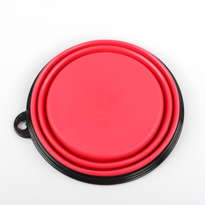Folding Dog Bowl Dog Bowl Portable Pet, Folding Bowl, Cat and Dog Food Bowl Outdoor Pet, Bowl Dog Food Bowl Feeding Bowl