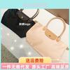 Large Urban Style Nylon Tote Bag For Women With Eco-friendly Dumpling Design In Classic Colors