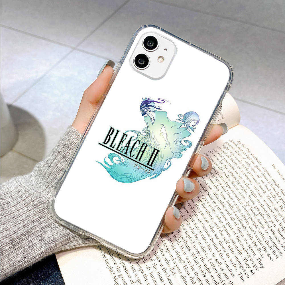 Case for Samsung A04 A14 A23 A34 A54 M23 M33 M52 M53 Realme 10 9 C30S C35 C55 VIVO Y02S Y21 Y51 X80 Pro Transparent Cover WI56 Anime Bleach