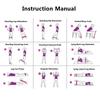 Yoga Crossfit Resistance Bands 5 Level Rubber Training Pull Rope for Athletic Activities Pilates Expander Fitness Gum Gym W Practical Use