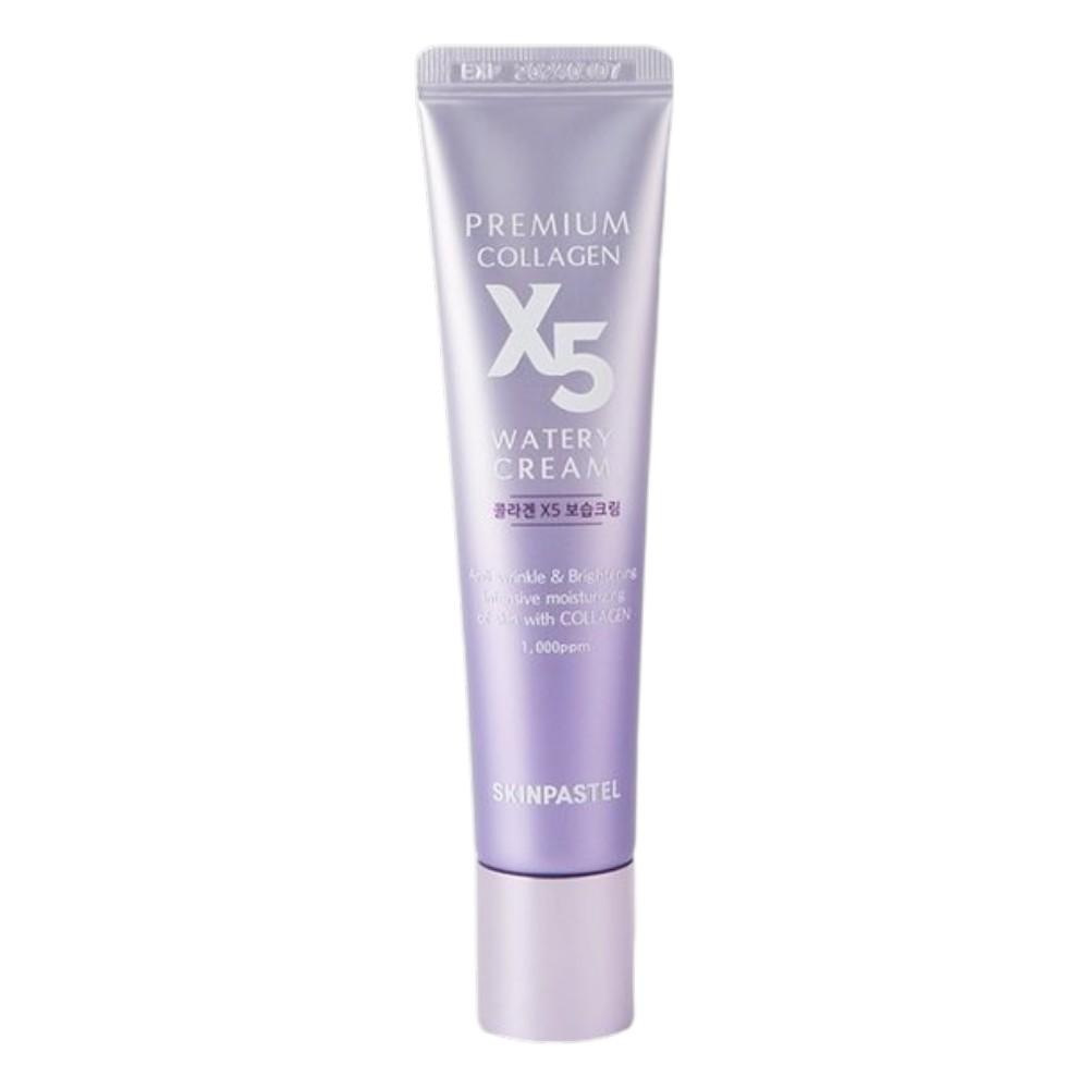 SkinPastel Premium Collagen X5 Watery Cream - Deep Hydration & Intensive Skin Plumping Moisturizer 30ml