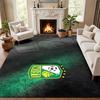 Club Leon Carpet Door Mat for Living Room or Bedroom Protective Mat Under Chair Office Decoration Christmas Gift Birthday Present