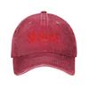 SlipknotsLogo Baseball Caps Vintage Distressed Denim  Sun Cap Unisex Women Outdoor Running Golf  Unstructured Soft Caps Hat
