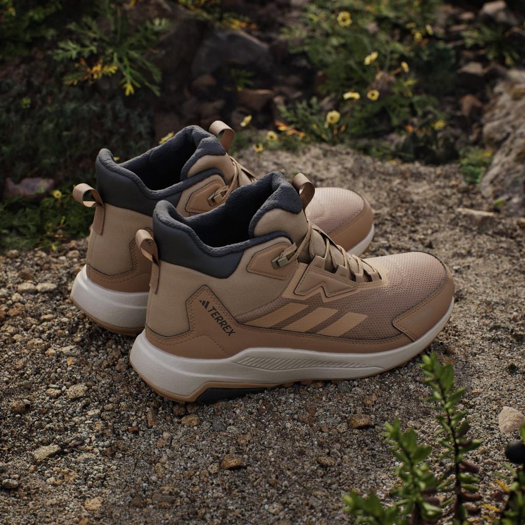 adidas Terre Anylander CLIMAWARM Hiking JS1431 Men's Terrex Sports Shoes Cardboard / Cardboard / Core Black