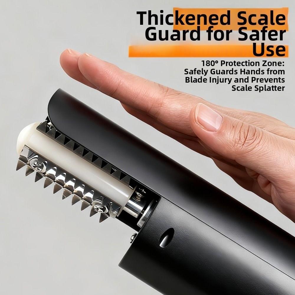 Safe Electric Fish Scaler Rotating Fish Scale Remover Fish Cleaning Tools  Fishing Tools
