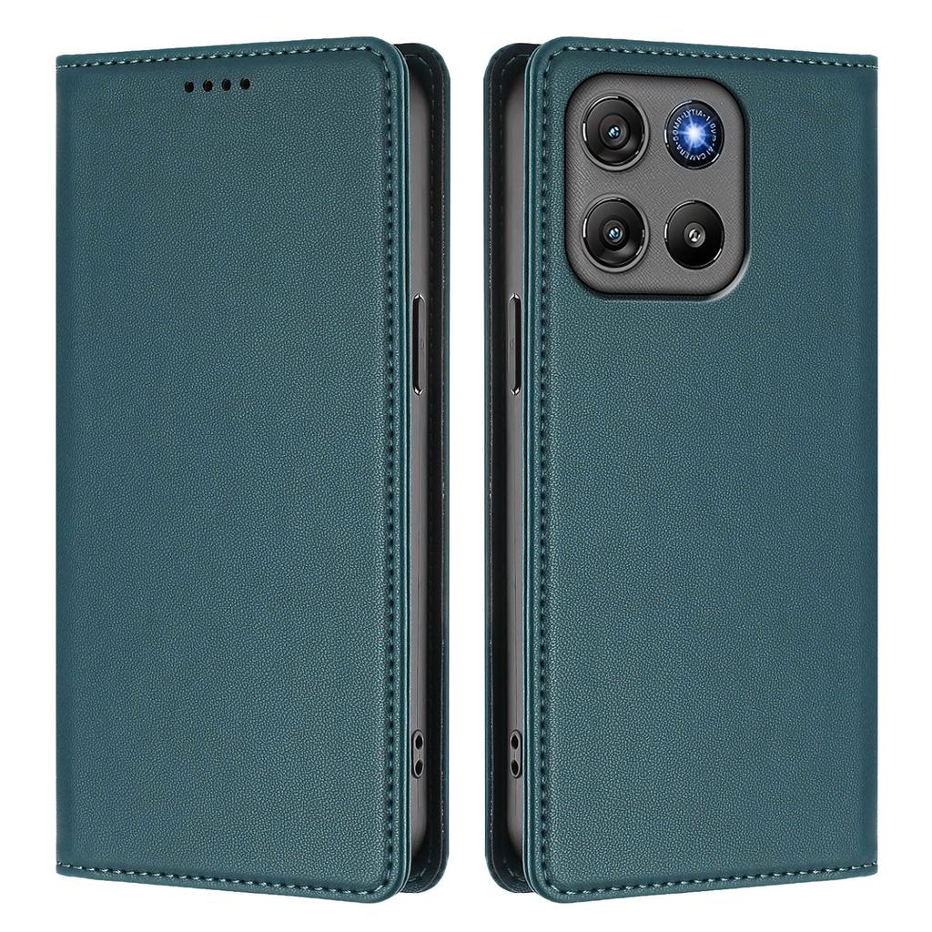 For Motorola Moto G67 Power 5G Leather Wallet Case Magnetic Closure RFID Blocking Phone Cover