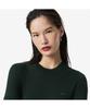LACOSTE Women'S Ribbed Merino Wool Short Sleeve Sweater Af4146-55N Yzp