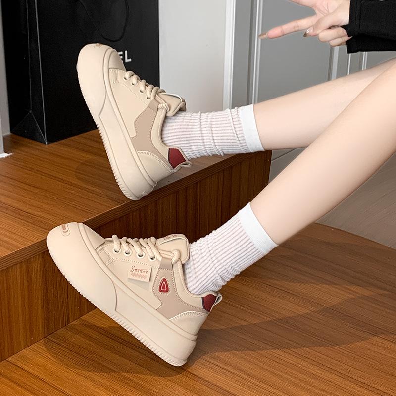 2025 little white shoes children's autumn new Korean version ins female students leisure sports versatile board shoes street shot K1722