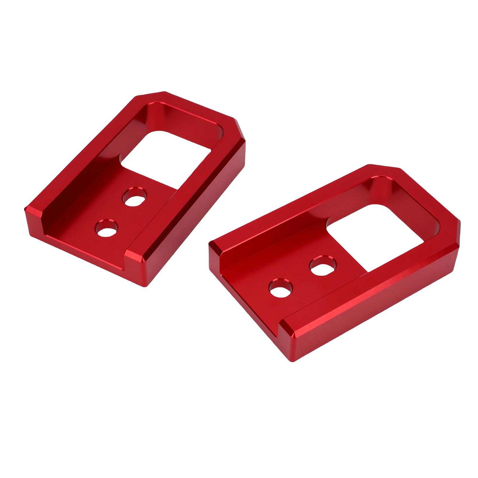 

2PCS Tow Hooks Fit for 2024-2026 Car Aluminum Alloy Vehicle Towing Hook Red