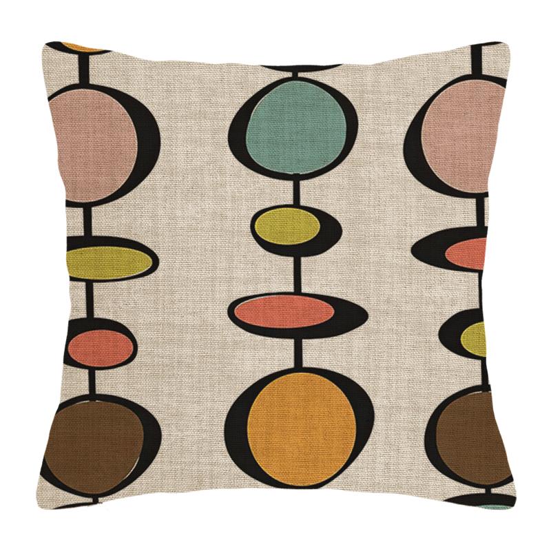 Dom Salon Nowoczesna Dekoracja Poduszka Dekoracja Poszewka na Poduszkę 45*45 40X40Cm 60X60Cm 45X45Cm Abstrakcyjny 50X50Cm Boho
