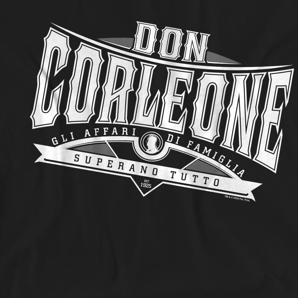The Godfather Unisex Adult Don Vito Corleone Text T-Shirt