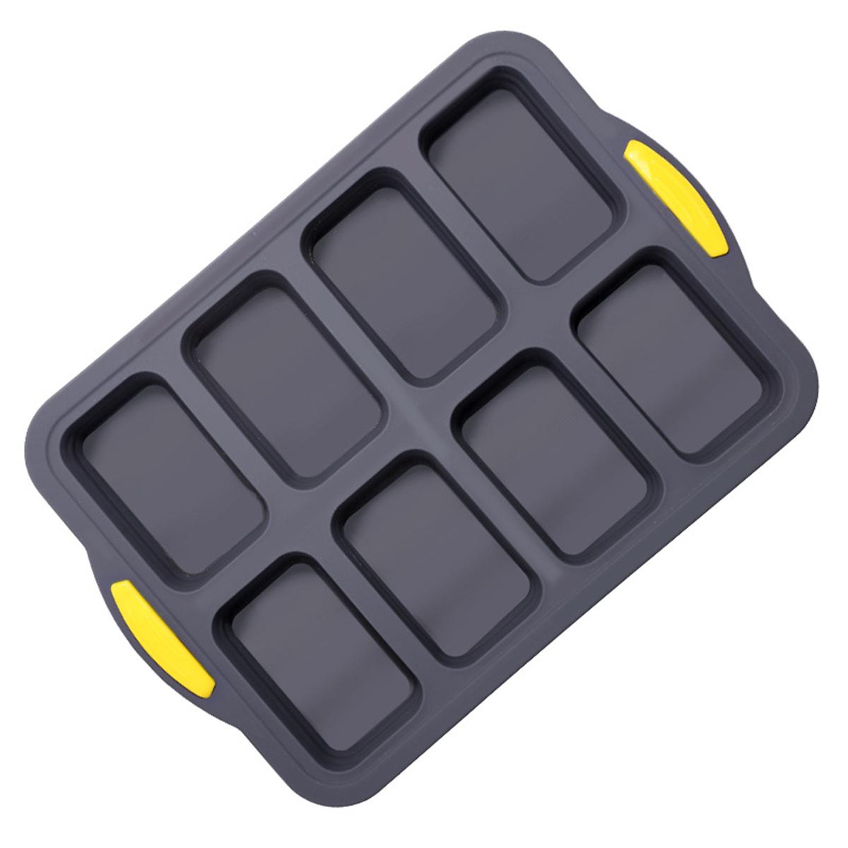 Brownie Moulds Non-Stick Baking Tray Silicone Loaf Pan
