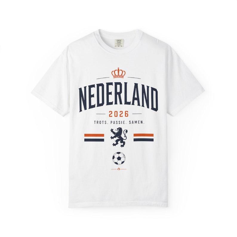 Nederland 2026 World Cup Football Fan T-Shirt | Unisex Soccer Graphic Tee L