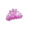 Resin Beautiful Acid Colorful Flower Hair Claw For Glamorous Updos And Elegance Everyday
