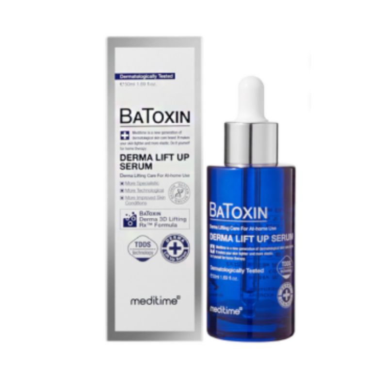 MEDITIME Botoxin Derma Lift-Up Сыворотка для подтяжки лица 50 мл – Укрепляющая антивозрастная сыворотка-лифтинг для эластичной кожи K-Beauty