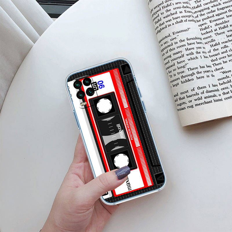 IR30 Vintage Boombox Tape Phone Case for Motorola Edge 20 30 S30 40 50 Fusion Lite Plus Pro Neo Ultra One Power Action Macro Hyper Vision Zoom
