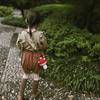 Cute Mini Handwoven Children's Bag With Stylish Mushroom Design For Girls