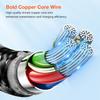USB 5.0 Type C To C Data Charger Cable For Macbook iPhone Samsung Phone 20cm 50cm Short 1M 2M 3M Long 240W Fast Charge 16K Cord