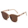 Folding Sunglasses with Case Sun Glasses for Women Fashion Air Cushion Eyewears UV 400 Polarized Eyewears